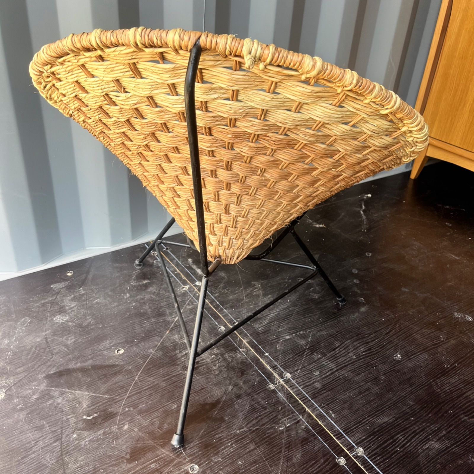 取付無料！アジアン家具 おしゃれナチュラルインテリアラタンスチール