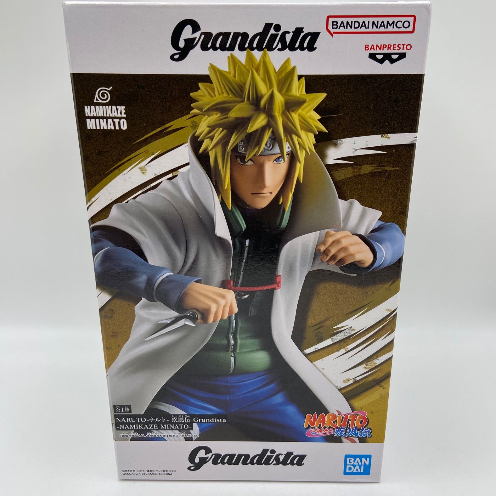 未開封 NARUTO ナルト 疾風伝 Grandista NAMIKAZE MINATO 波風ミナト