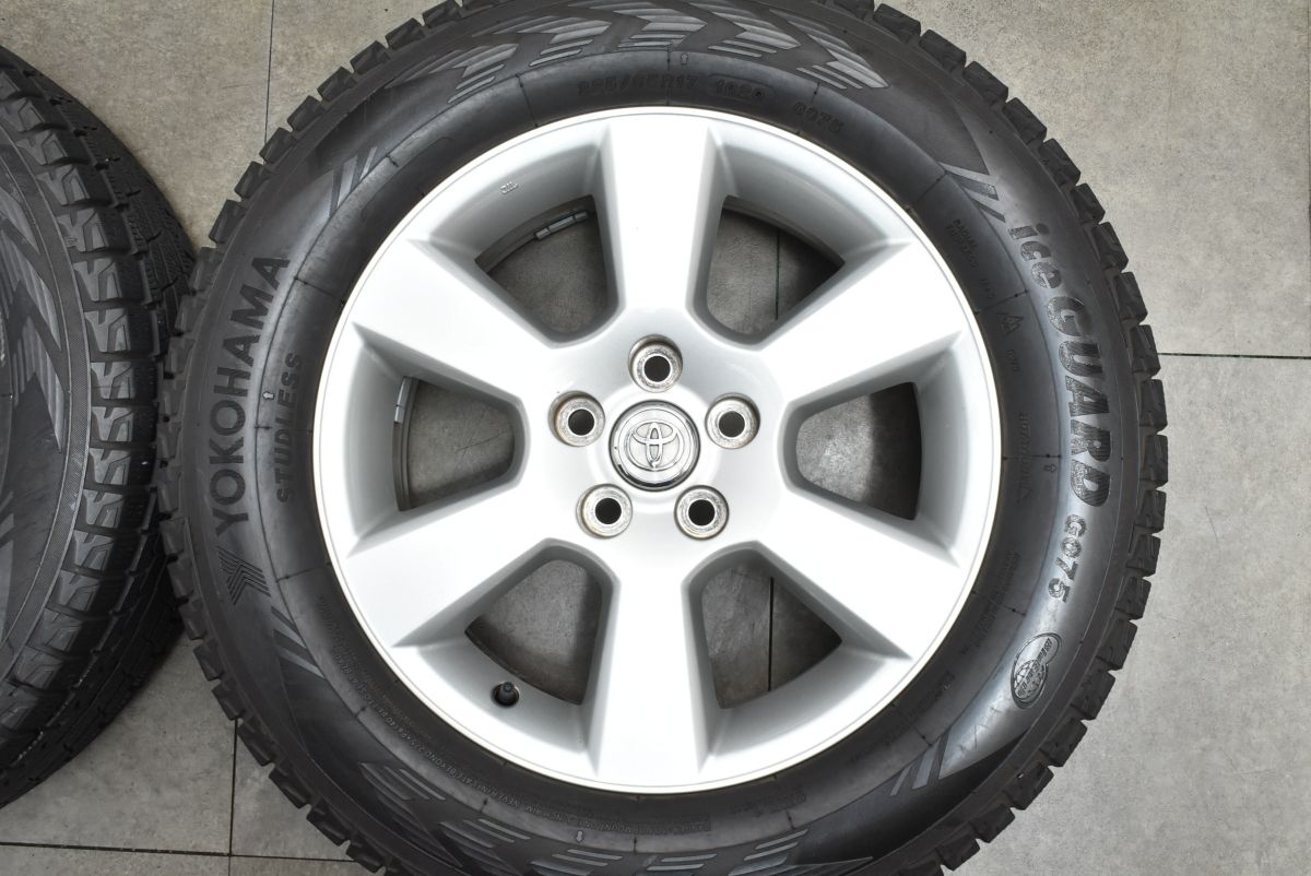程度良好品】トヨタ 30 ハリアー 純正 17in 6.5J +35 PCD114.3 