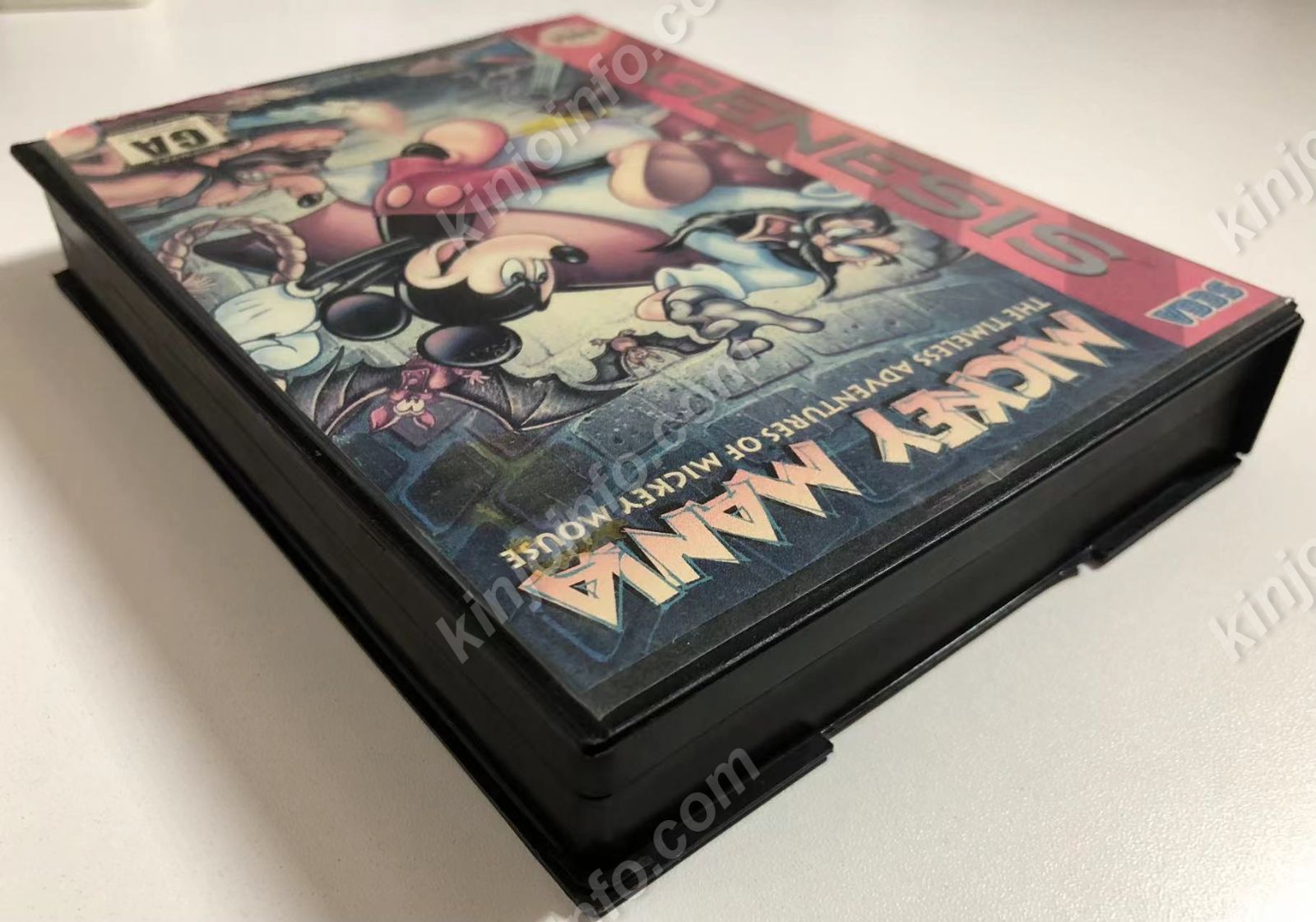 ミッキーマニア（Mickey Mania）【中古美品・完品・SFC日本版】