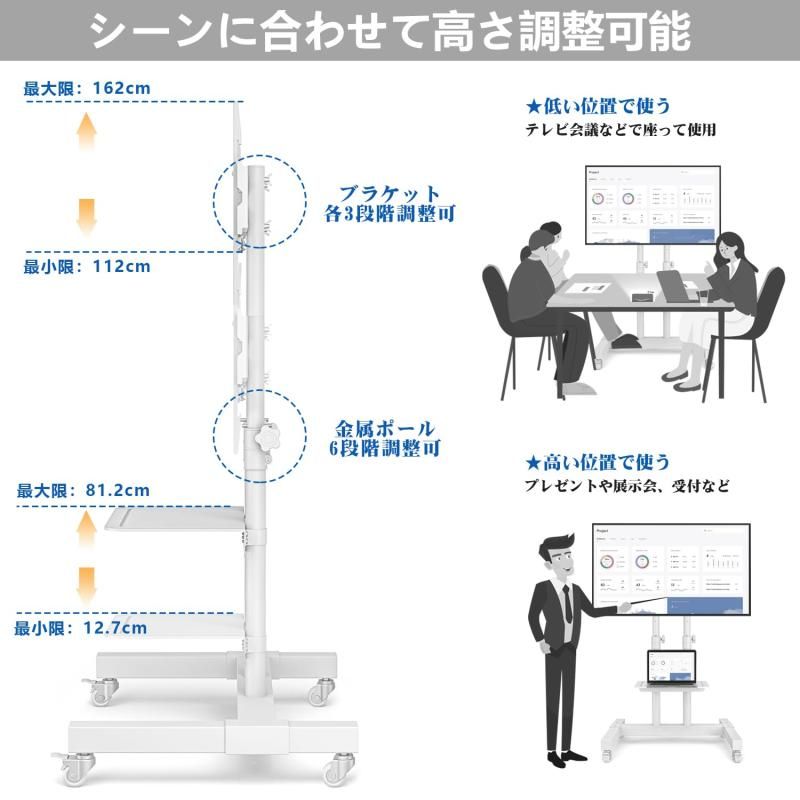 VESA600X400mmまで 省