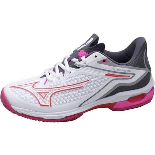 Mizuno テニスシューズ ウェーブエクシード ツアー5 AC 白 26cm ミズノ