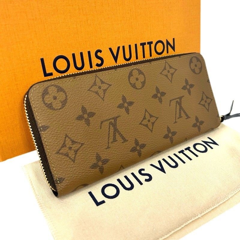 LOUIS VUITTON ルイヴィトン ポルトフォイユ クレマンス M82336 モノグラム リバース 長財布 メンズ 52504K322