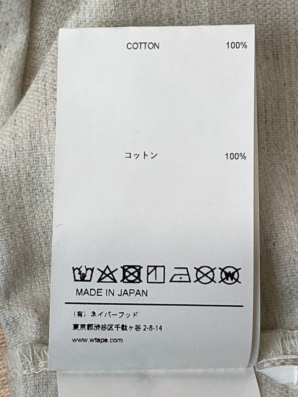 中古品】WTAPS ダブルタップス LEAGUE SS COTTON. FLANNEL