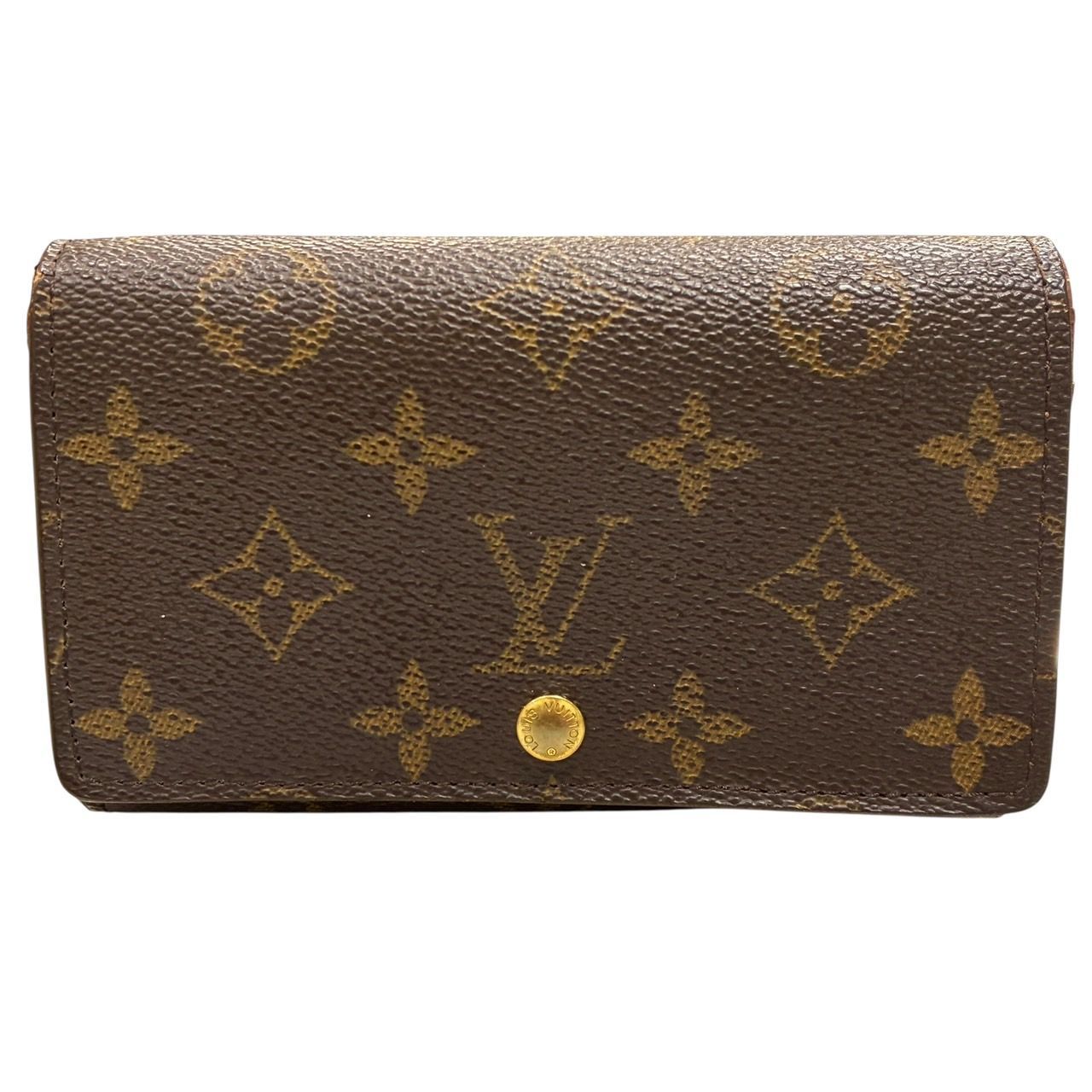 ✨極美品✨ルイヴィトン モノグラム　ポルトモネ　ビエ　トレゾール　折り財布 ルイ・ヴィトン Louis Vuitton ポルト モネ ビエ トレゾール