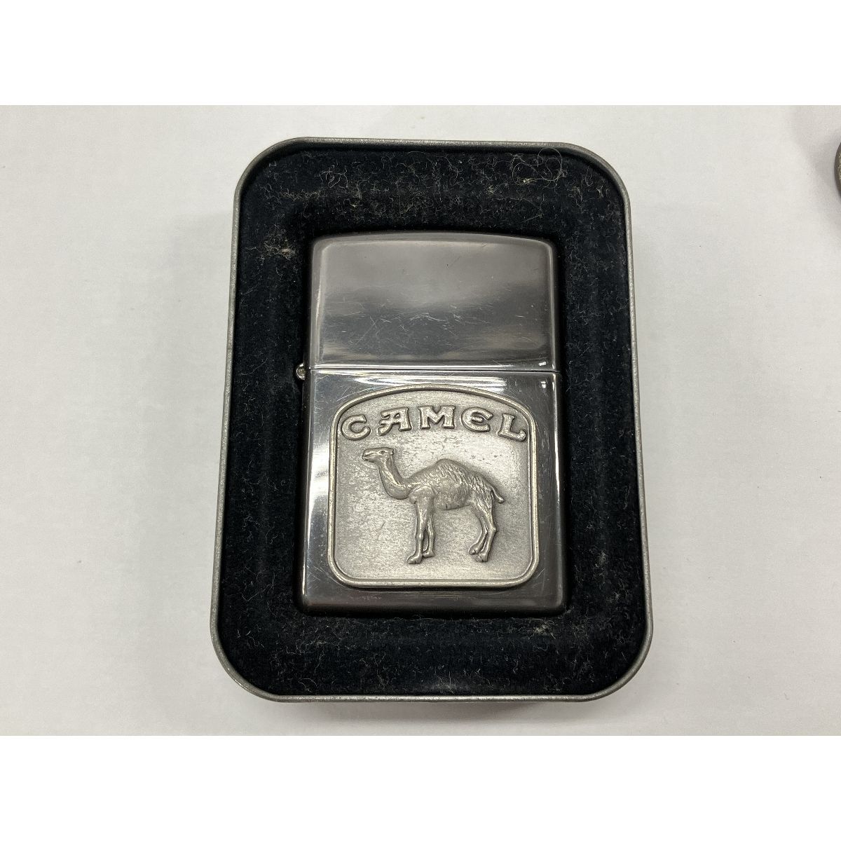 ZIPPO CAMEL キャメル ジッポー メタル貼りrakuda 1997年製造 ケース付き ジッポ