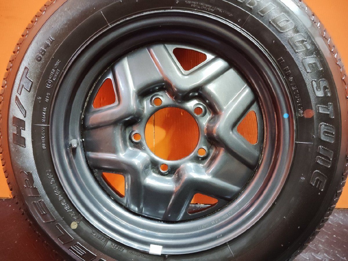 スズキ ジムニー純正ホイール ブリヂストン DUELER H/T 175/80