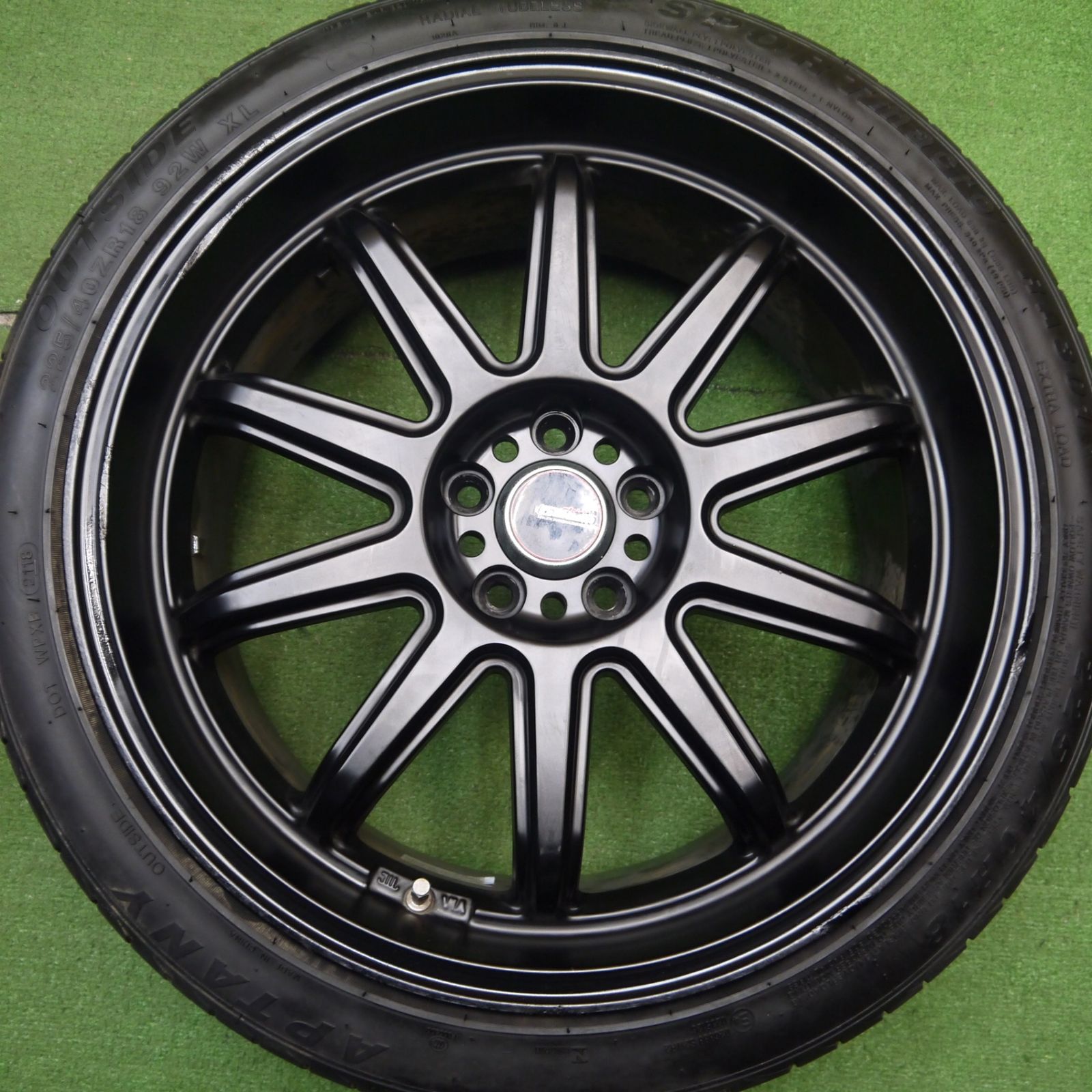 送料無料] 4本価格☆86 BRZ 等 5ZIGEN FIREBALL RR 5次元 225/40R18