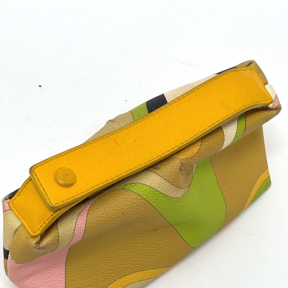 Emilio Pucci エミリオプッチ 化粧ポーチ プッチ柄 PVC マルチ