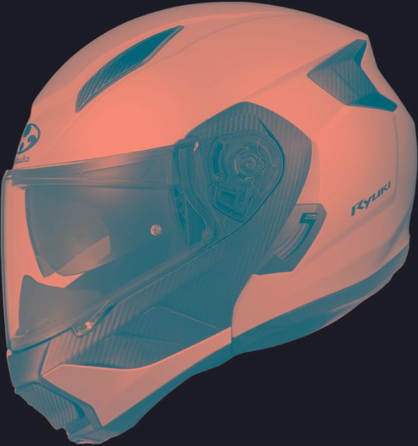 OGK KABUTO◎ RYUKI ヘルメット ホワイトメタリック XL OGKカブト