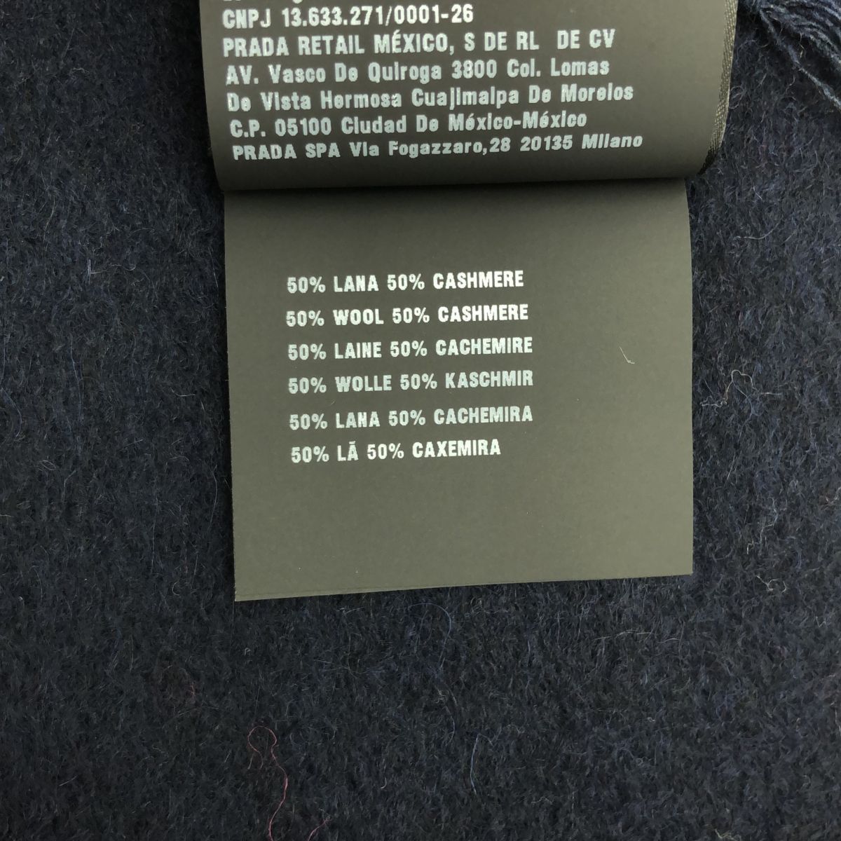50％カシミア