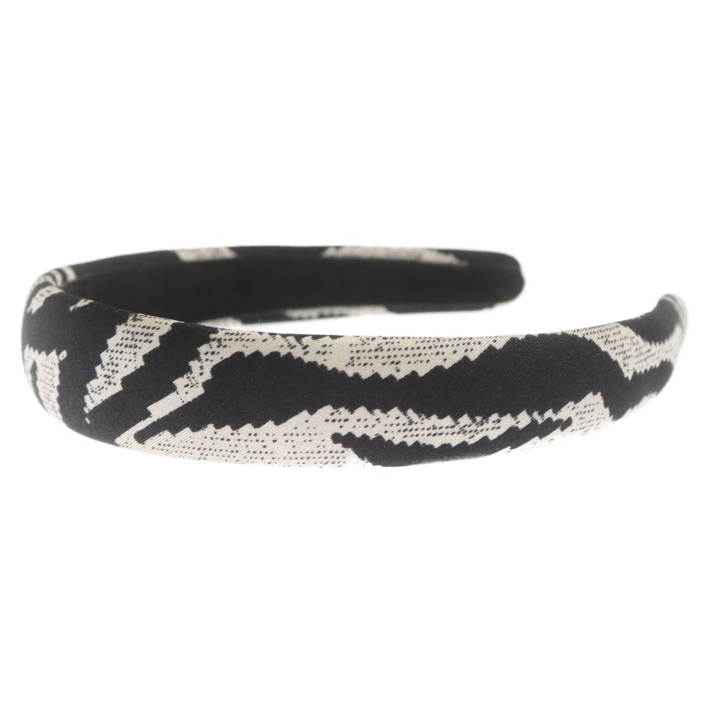 FENDI (フェンディ) Hair Band ペカン ゼブラ柄 ヘアーバンド