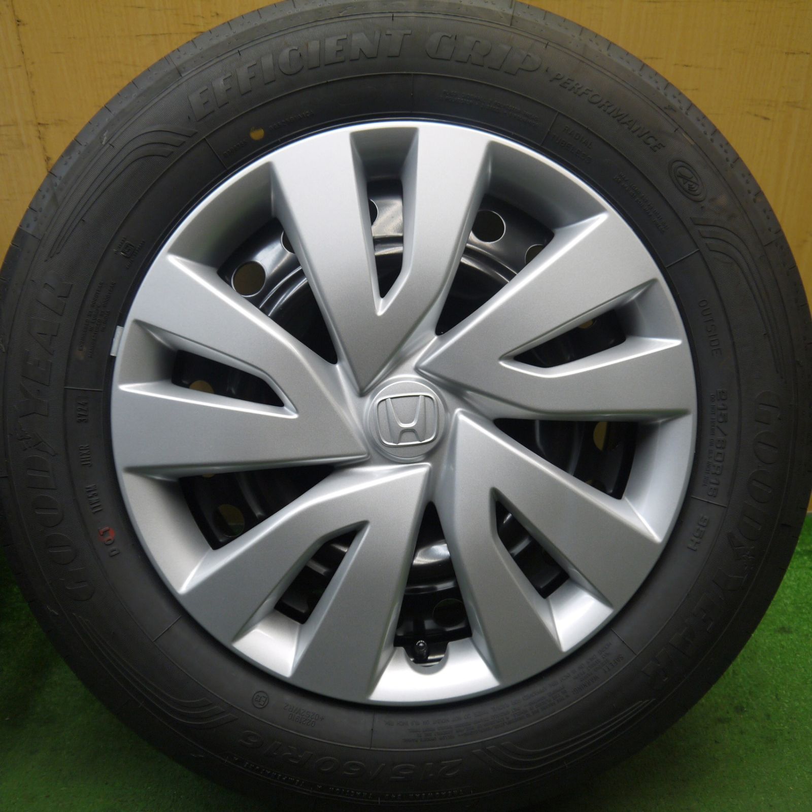 送料無料 新車外し ホンダ WR-V 純正 鉄ホイール 16インチ 新車外し品 4本セット】ホンダ WR-V 純正 スチール 鉄ホイール