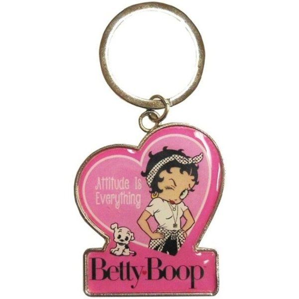 ベティーちゃん ベティブープBetty Boop ベティ ピンクハート メタルキーチェン アメリカン雑貨 アメリカ雑貨 ベティ - メルカリ