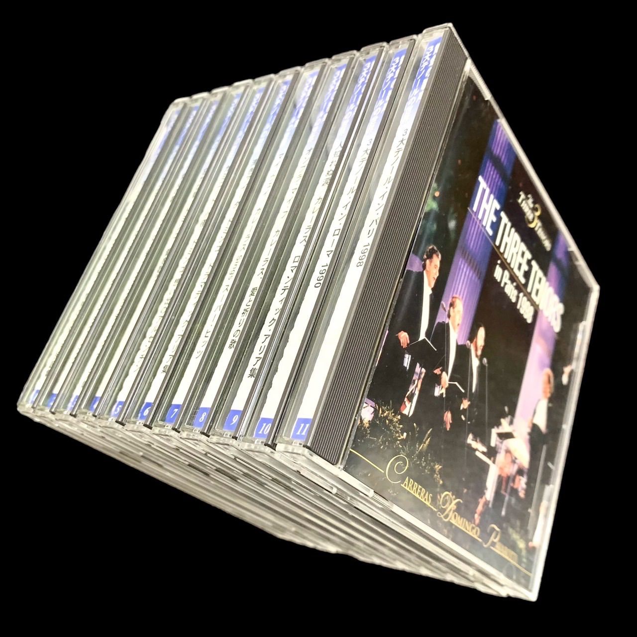 黄金の歌声⭐️3大テノールの世界】 『The Three Tenors』 11枚