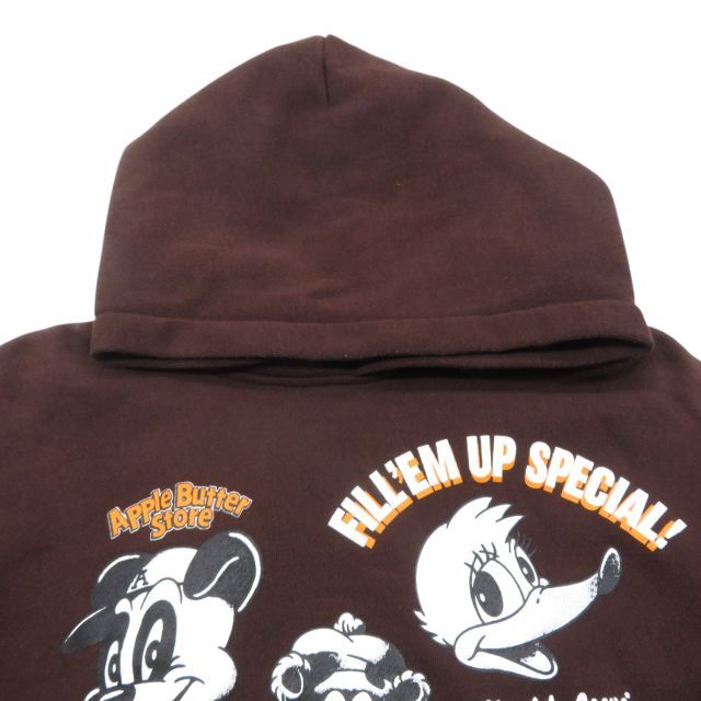 APPLE BUTTER STORE アップルバターストアー パーカー XL APPLE BUTTER STORE A&W CHOCOLATE JESUS HOODIE サイズL