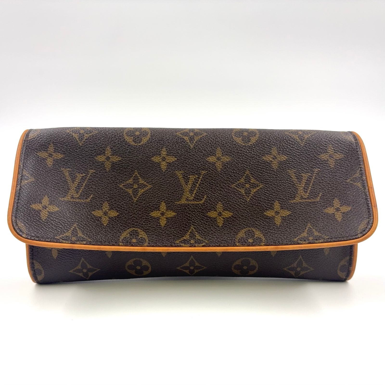 Louis Vuitton レザー ストラップ ブラウン LOUIS VUITTON - LOUIS VUITTON ルイ ヴィトン ブラウン