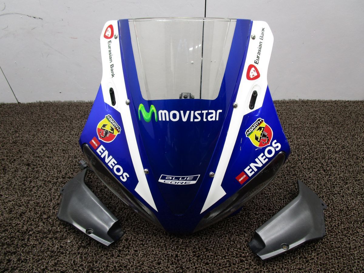 YZF-R1 アッパーカウル スクリーン A1888 RN041 ヤマハ N503E キャブ車 動画有