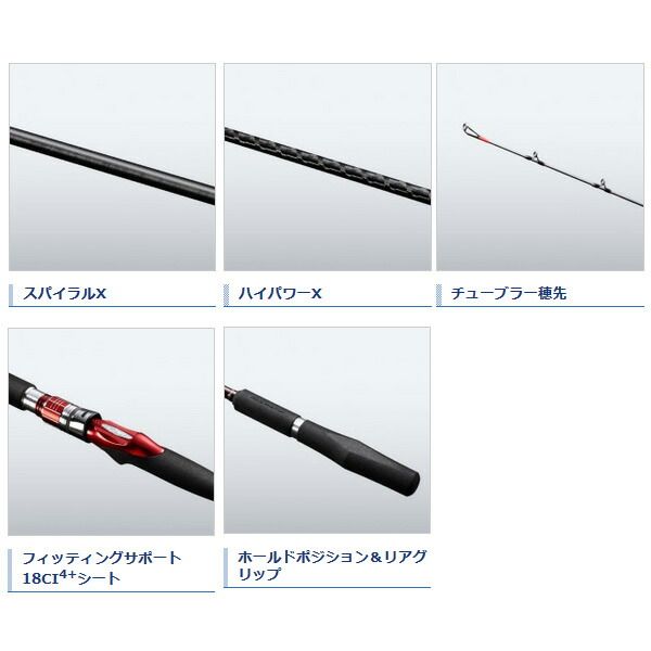 ≪'19年9月新商品！≫ シマノ '19 海春 100-270 〔仕舞寸法 138.5cm