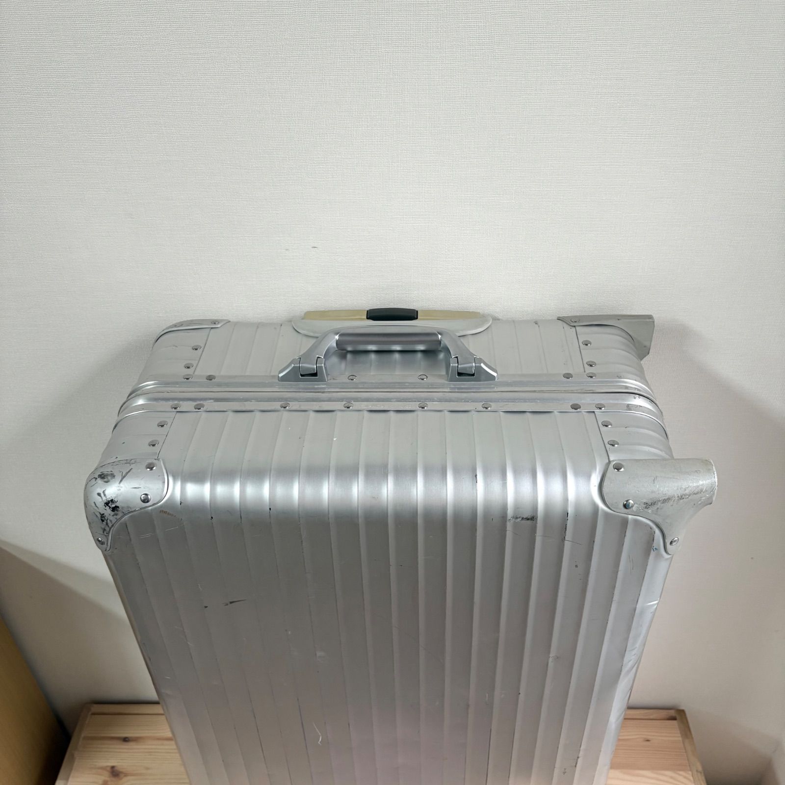 青ロゴ 廃盤品 RIMOWA TOPAS 4輪 82L CABIN リモワ トパーズ キャリー