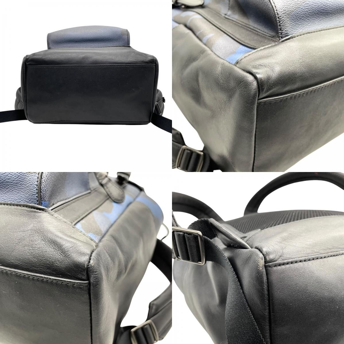 極美品 COACH コーチ F55960 ヘンリー バックパック リュックサック