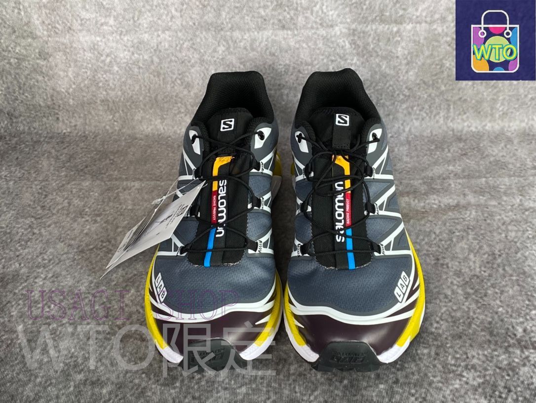 SALOMON サロモン XT-6 スニーカー ブラック イエロー