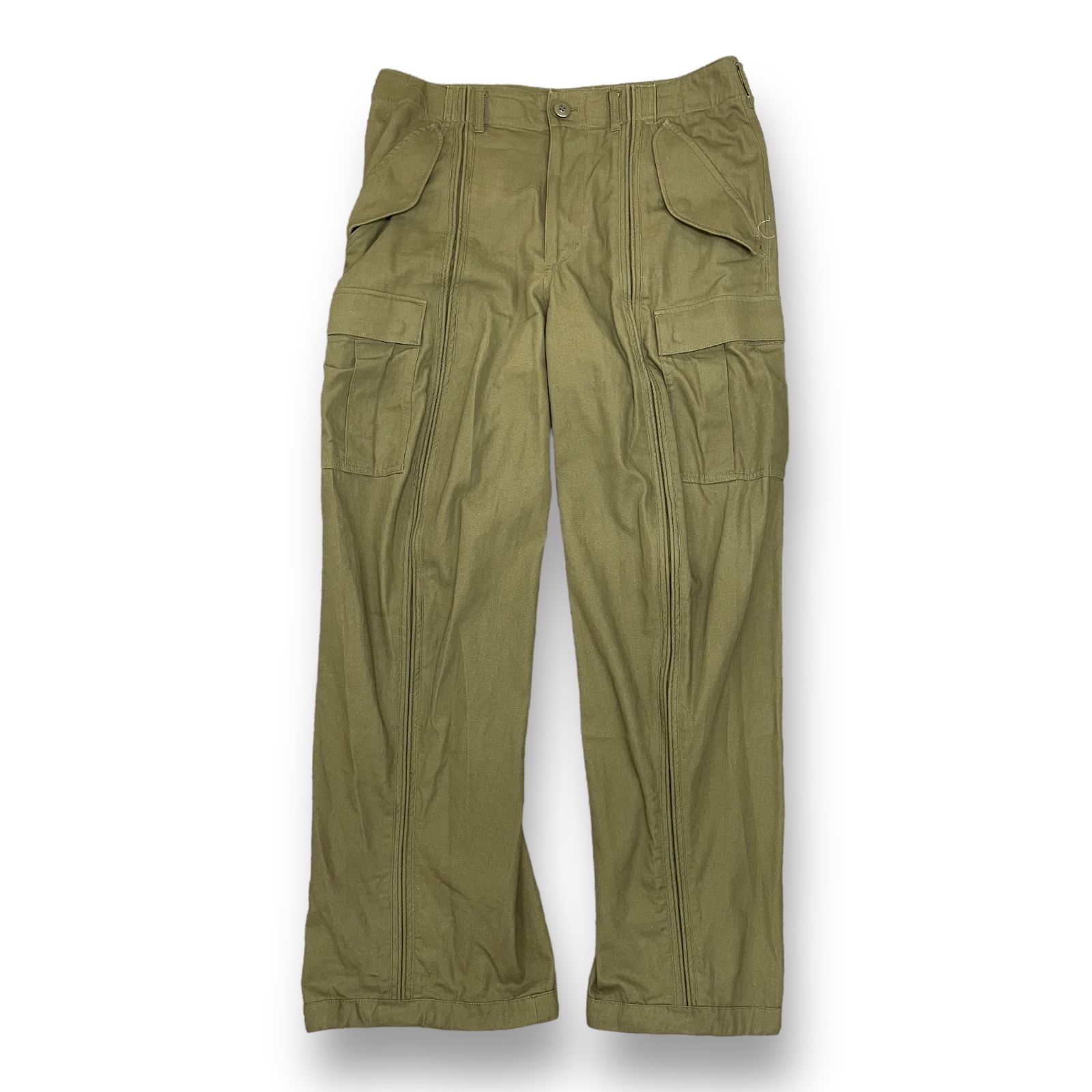 定価46200円 NVRFRGT Center Seam Curved 3D Cargo Pants カーゴパンツ