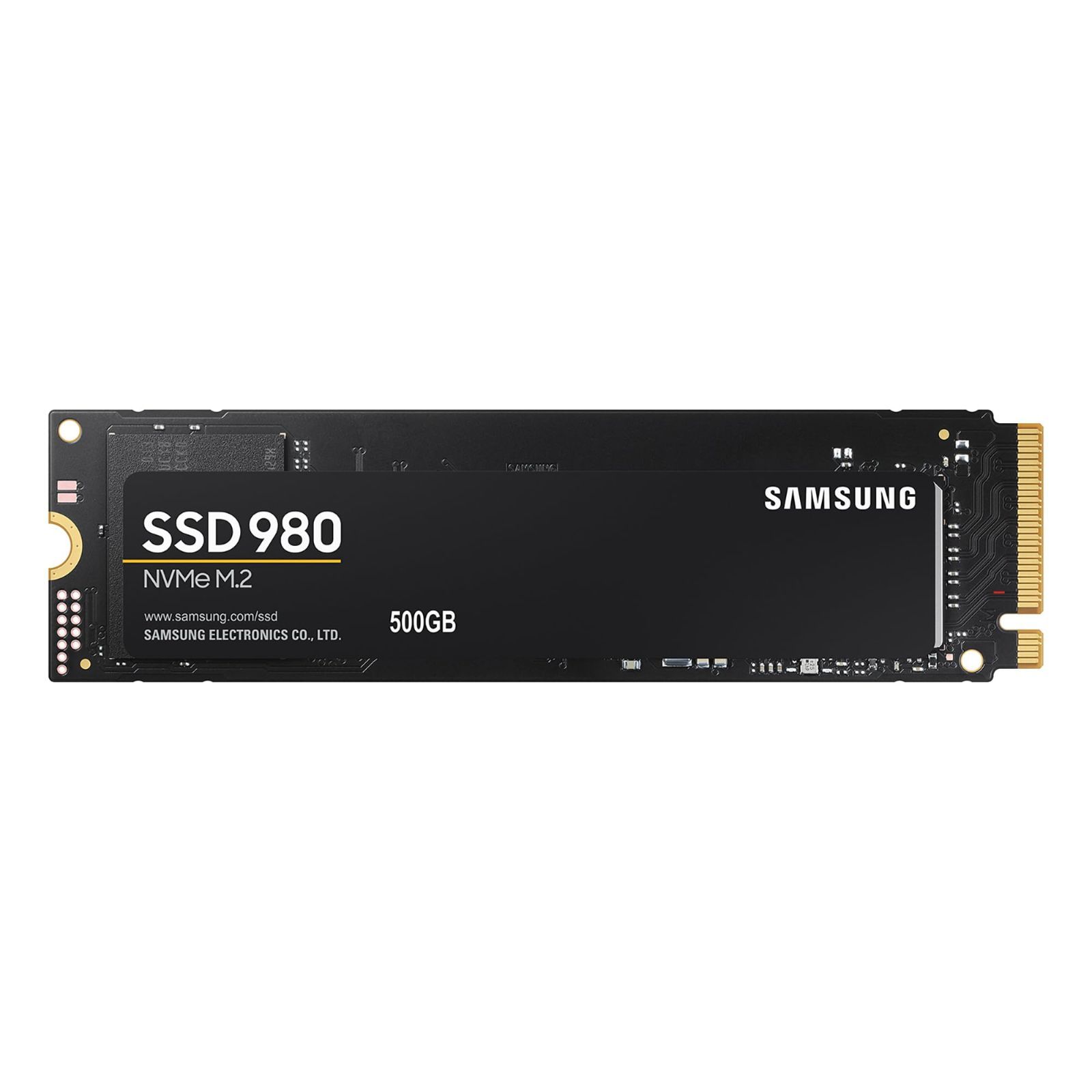 Samsung 980 500GB PCIe Gen 3.0 ×4 NVMe M.2 最大 3 100MB|秒 内蔵 SSD MZ-V8V500B