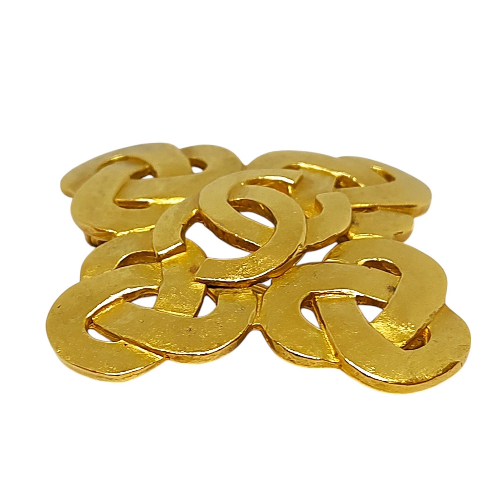 CHANEL シャネル ヴィンテージ ココマーク ブローチ 95P F