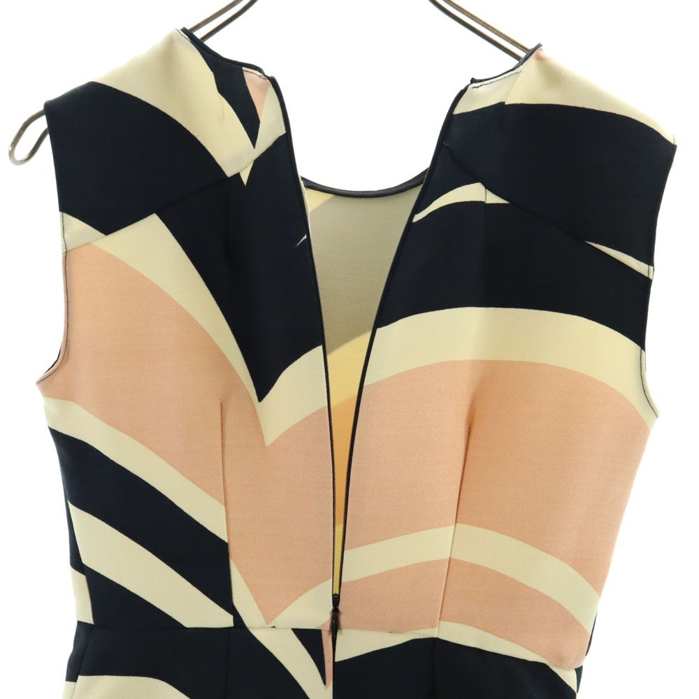 マルニ ポルトガル製 シルクブレンド ノースリーブ ワンピース 38  