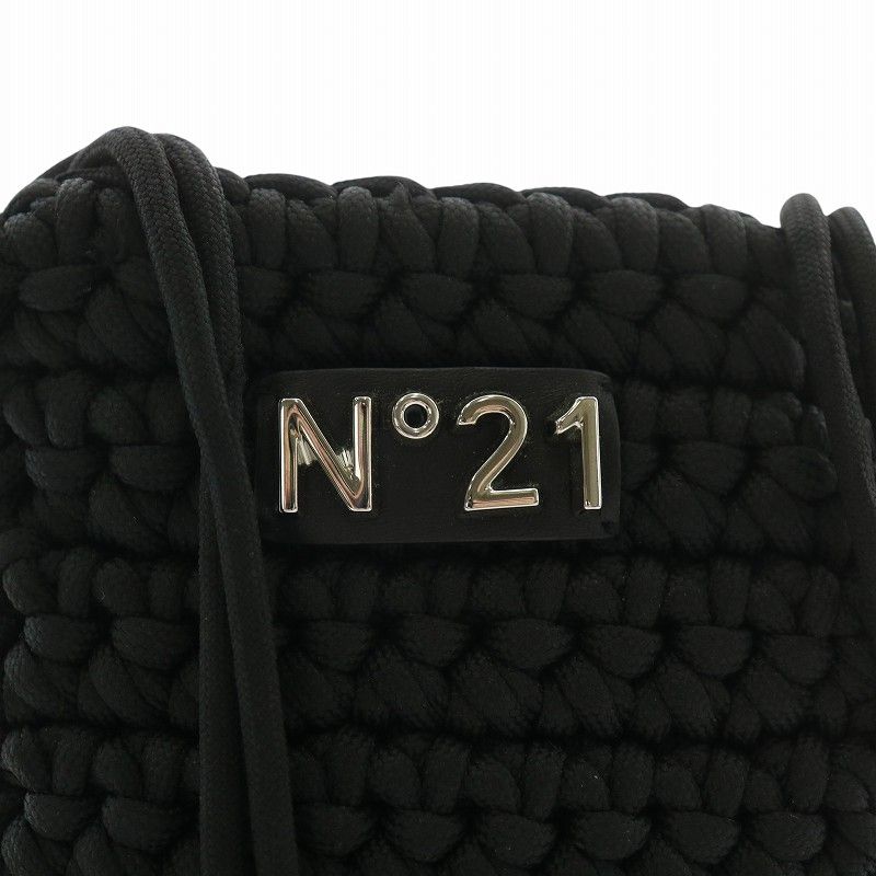 ヌメロヴェントゥーノ N°21 ショルダーバッグ ミニ 編み込み