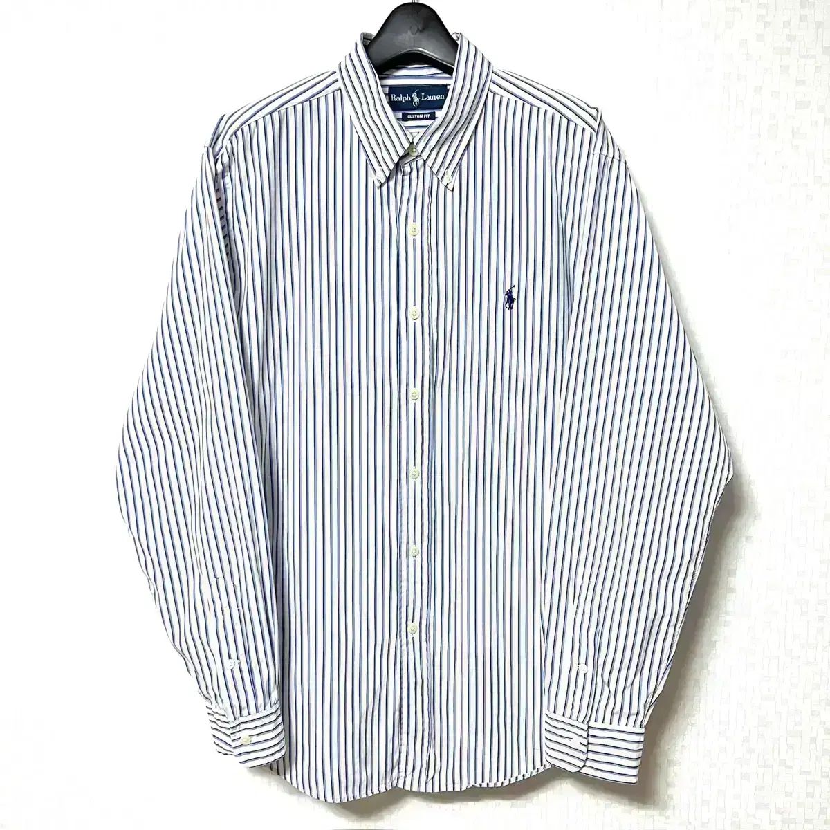【雷市場（ポンジャン）商品韓国直送】 L 100 POLO RALPH LAUREN(ポロラルフローレン) ストライプ シャツ