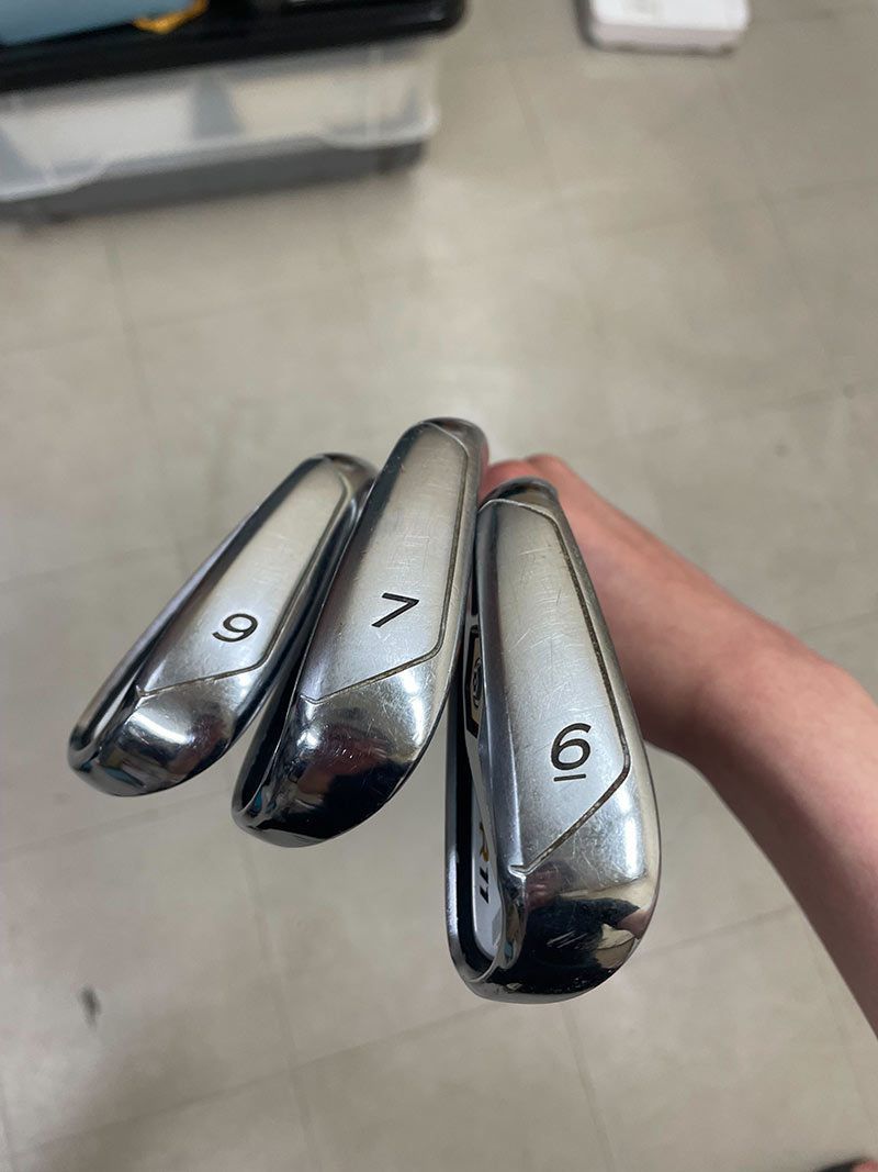 テーラーメイド TaylorMade R11 アイアンセット(6.7.9)左