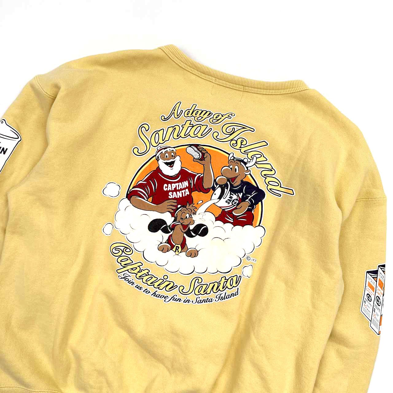 CAPTAIN SANTA キャプテンサンタ プリントデザイン 長袖 スウェット 