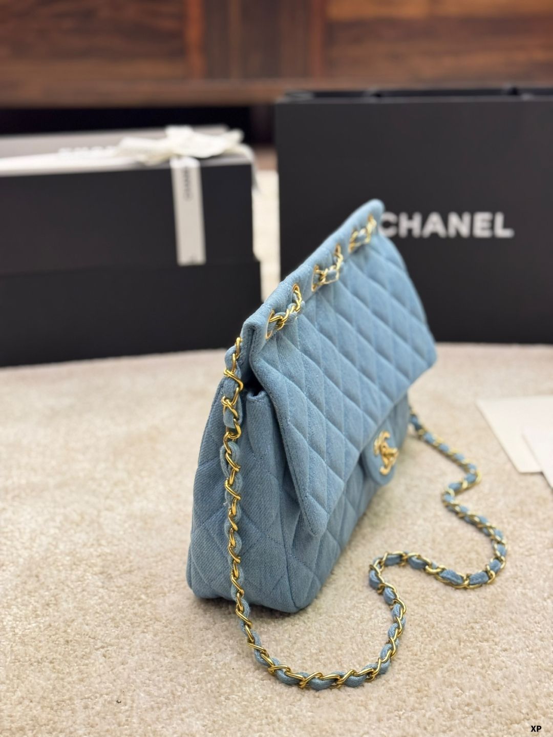 今日特価】Vintage CHANEL チェーン アンダーアームバッグ 30
