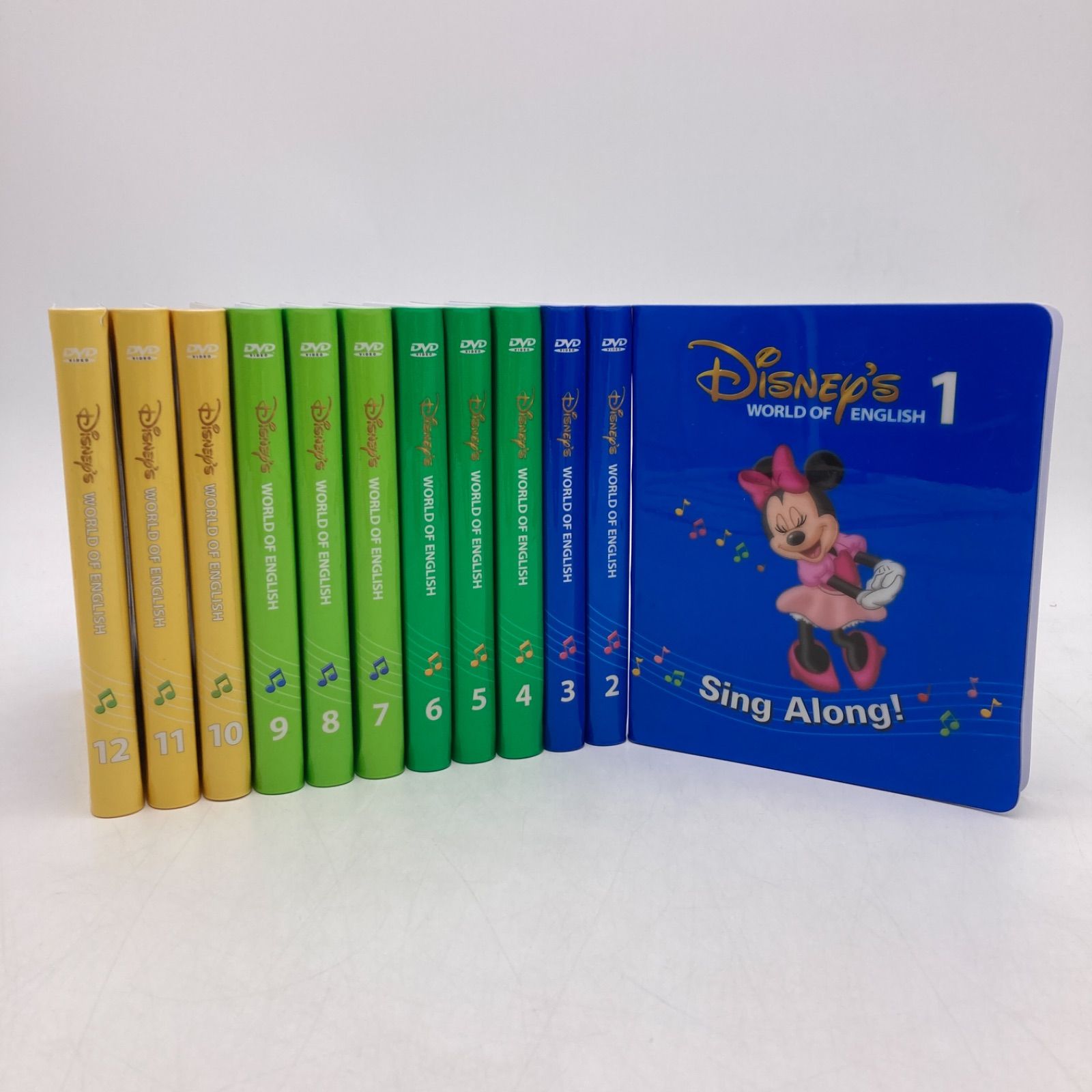 DWE シングアロングセット【DVD12枚】ディズニー英語システム