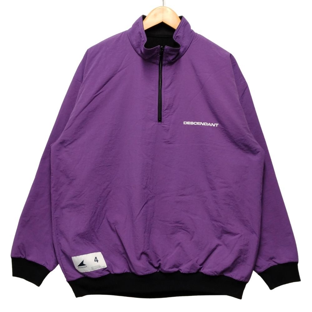 DESCENDANT ディセンダント TIDE HALFZIP FLEECE LS SHIRT