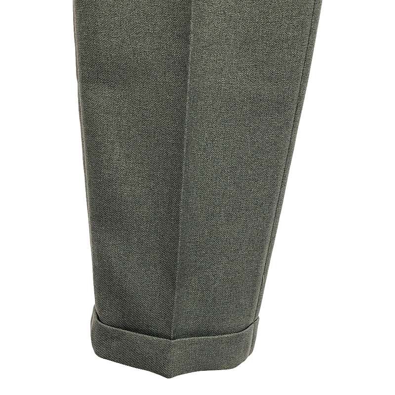 MR.OLIVE / ミスターオリーブ | RETRO POLYESTER TWILL / ONE PLEATS