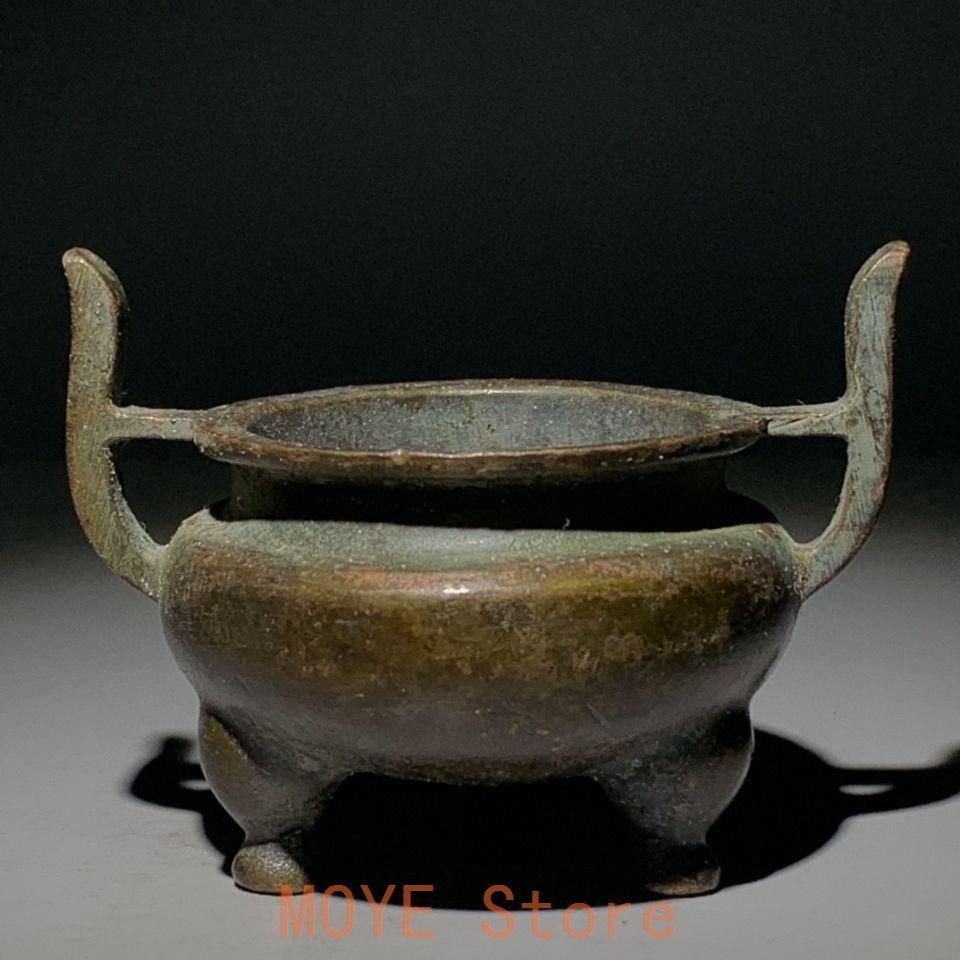 銅製 吉祥三足双耳象炉 香薰炉 装飾品 工芸品 美術品 置物 銅製 双象香炉 供香挿炉 香道具 装飾品 工芸品 置物 - メルカリ