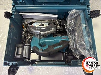 ▽ マキタ makita 40Vmax HS005GRDX 際切マルノコ 鮫肌 125mm 急速充電器＋純正バッテリ２個付