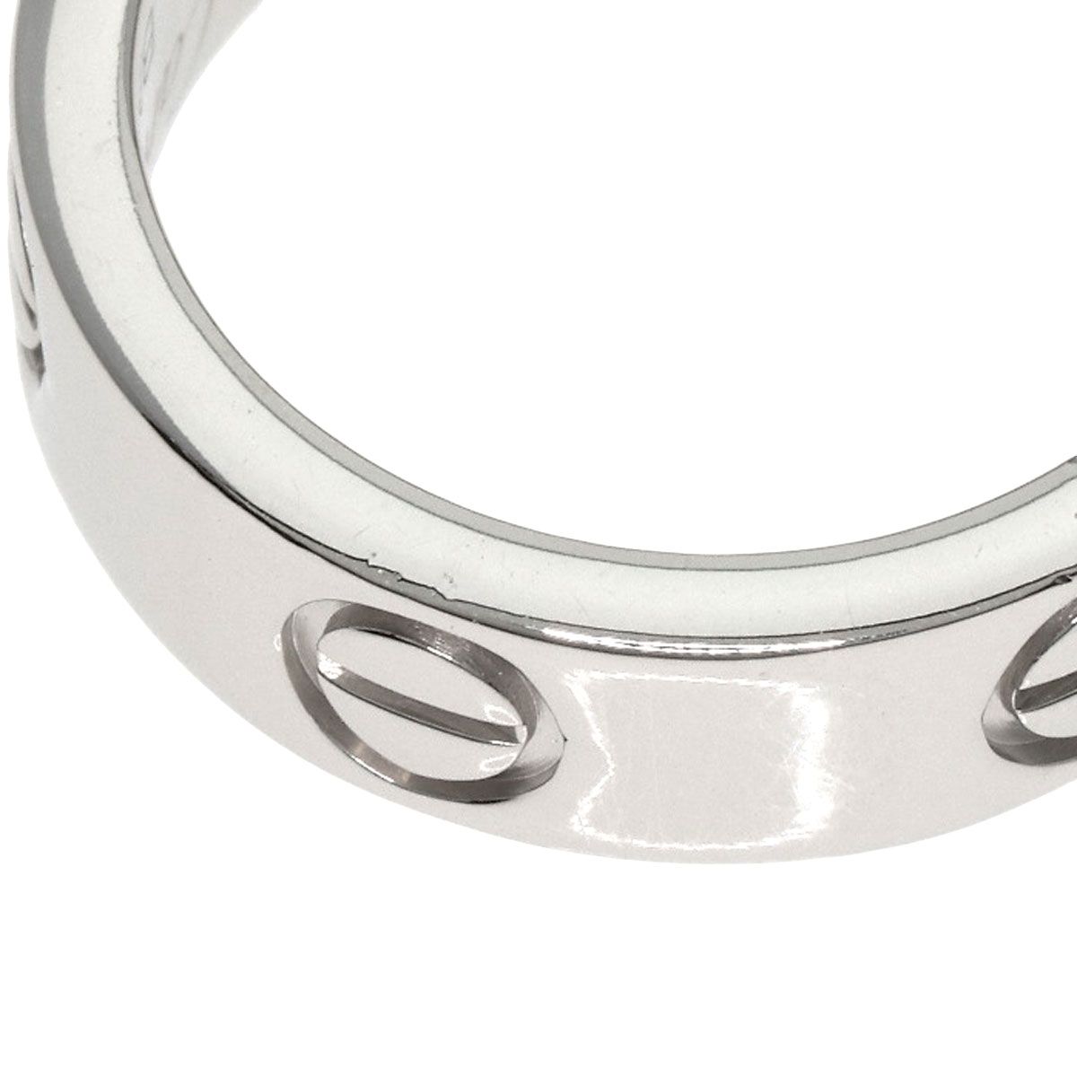 美品☆カルティエ Cartier ラブリング PT950 13号 ダイヤ Cartier
