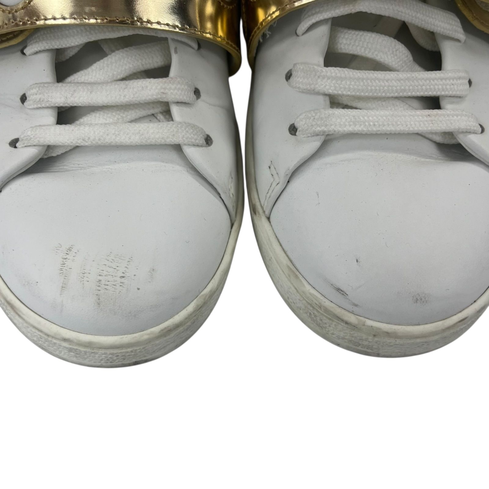 ルイヴィトン LOUIS VUITTON ベルクロ ロゴ スニーカー 靴