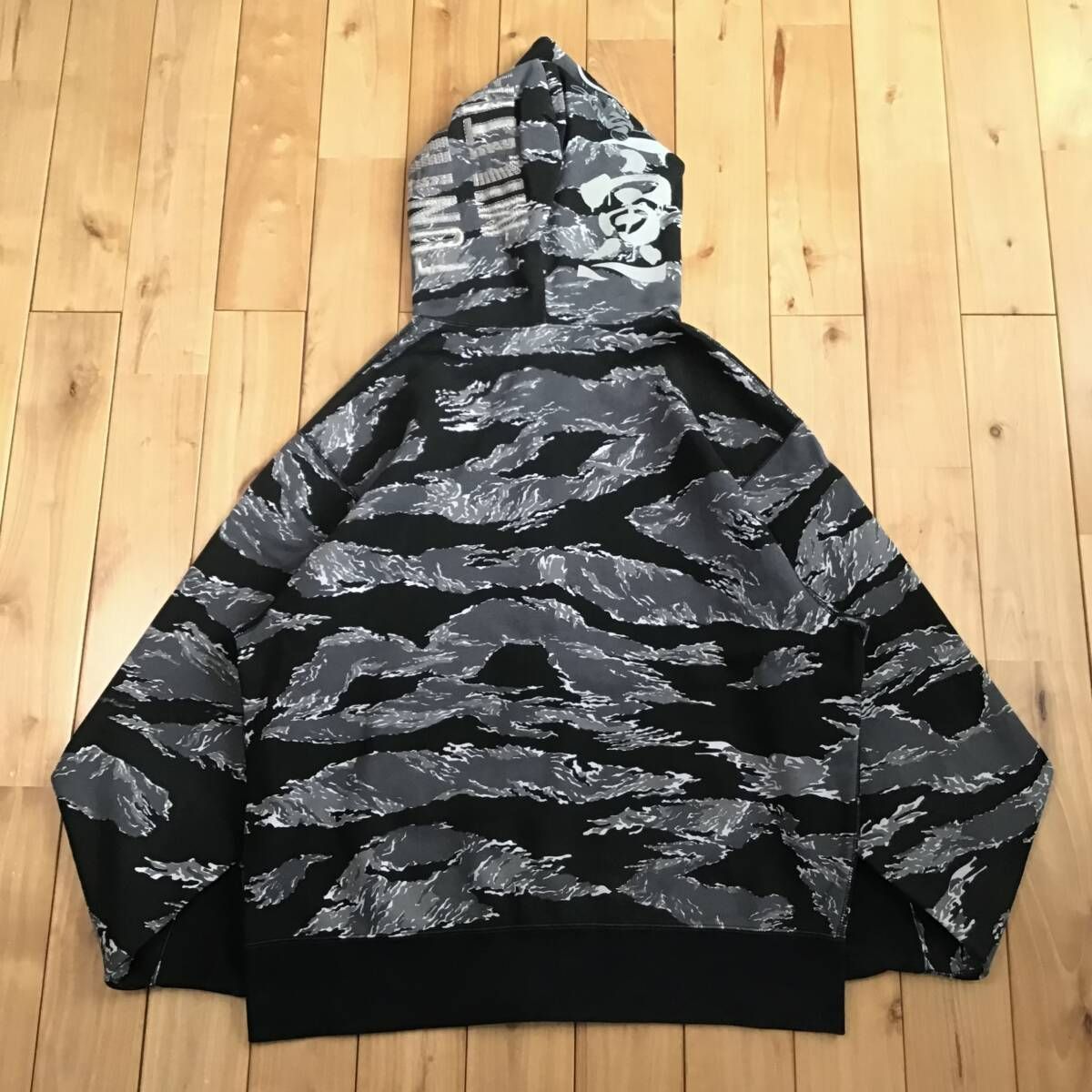 Tiger camo タイガー パーカー Mサイズ Tiger full zip hoodie a 