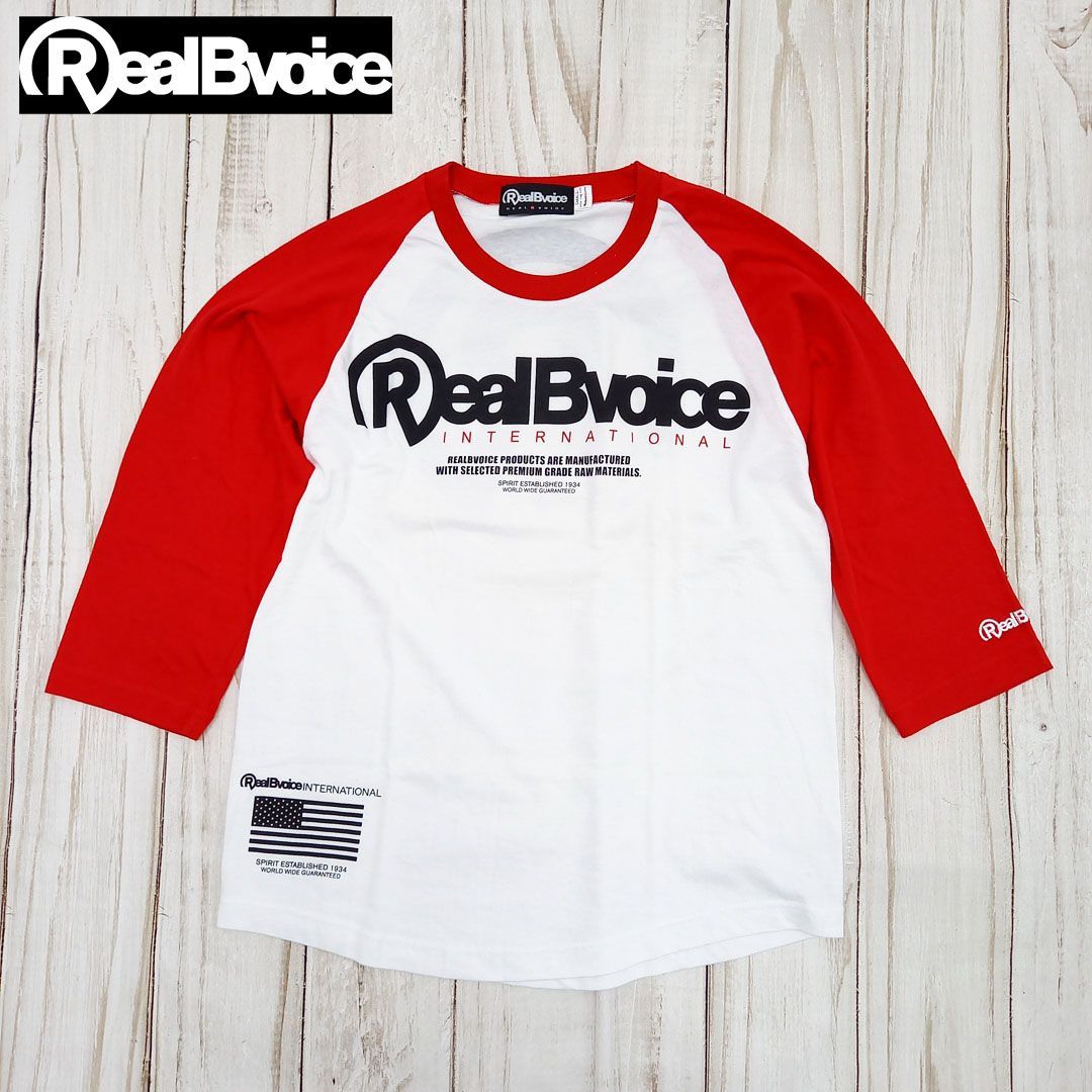 RealBVoice リアルビーボイス ７分袖 TEE Tシャツ：ns23-131 - メルカリ