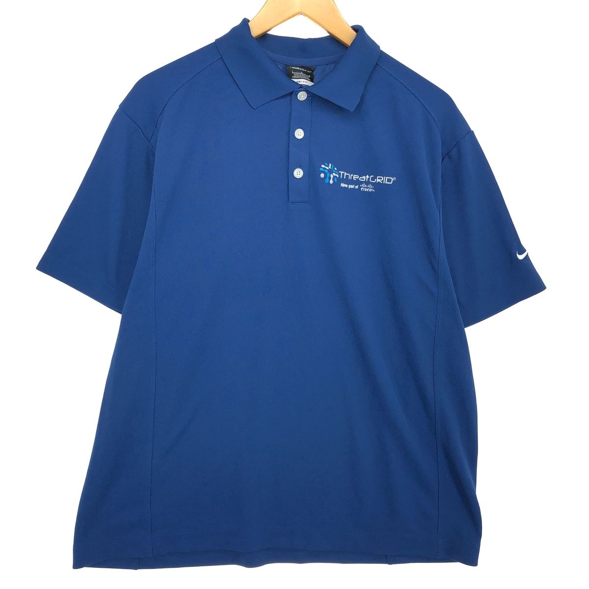 古着 ナイキ NIKE GOLF ゴルフ DRI-FIT 半袖 ポロシャツ メンズL相当/eaa466614
