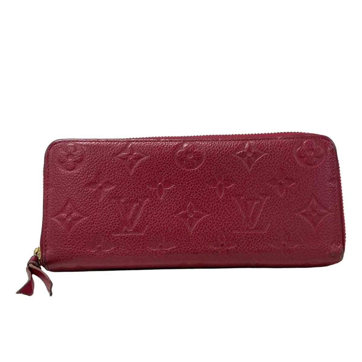 LOUIS VUITTON ルイヴィトン 長財布 モノグラム アンプラント ポルトフォイユ クレマンス M62535 フリージア レザー