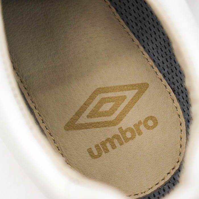 アンブロ ローカットスニーカー 未使用 本革レザー 日本製 カジュアルシューズ 靴 白 メンズ 26.5cmサイズ ホワイト umbro 【中古】