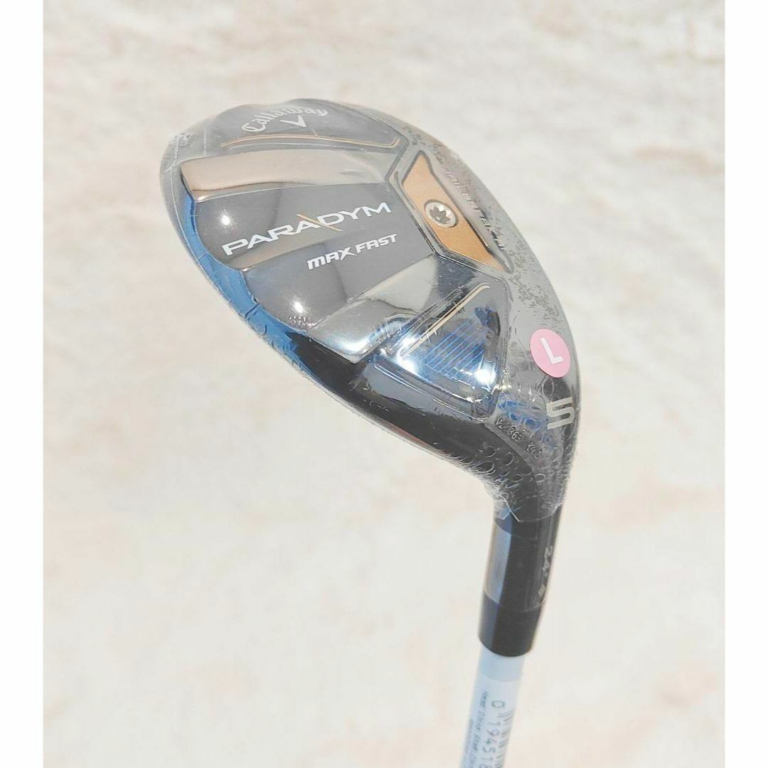 新品 レディース PARADYM MAX FAST 5U カーボン L カバー付 新品 レディース PARADYM MAX FAST 5U カーボン L カバー付