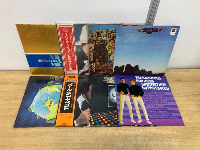 □01)【同梱不可】ロック・ポップス・フレンチなどのLPレコード
