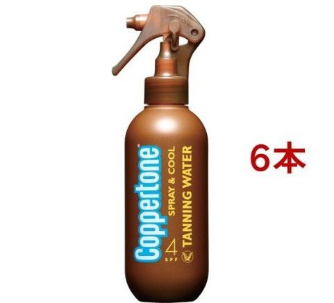 コパトーン サンタンニングシリーズ タンニング ウォーター SPF4(200ml